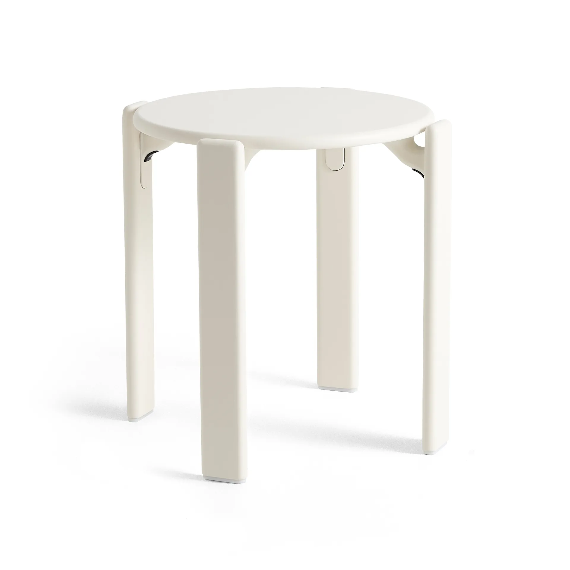 Rey rund skammel Ø46,5x46 cm, Cream white HAY