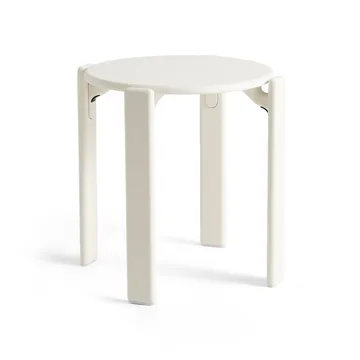 Rey rund skammel Ø46,5x46 cm - Cream white - HAY