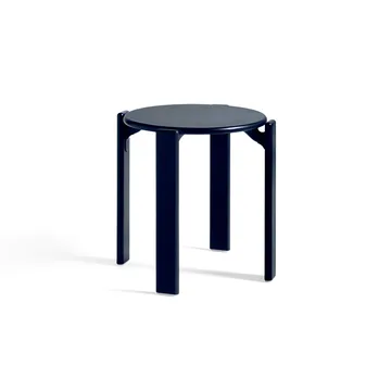 Rey rund skammel Ø46,5x46 cm - Deep blue - HAY