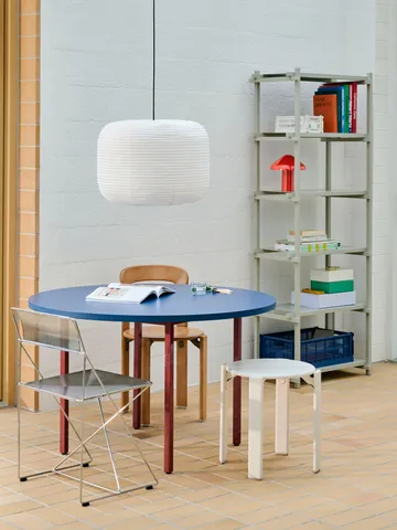 Rey skammel Ø46,5 x 46 cm - Cream white - HAY