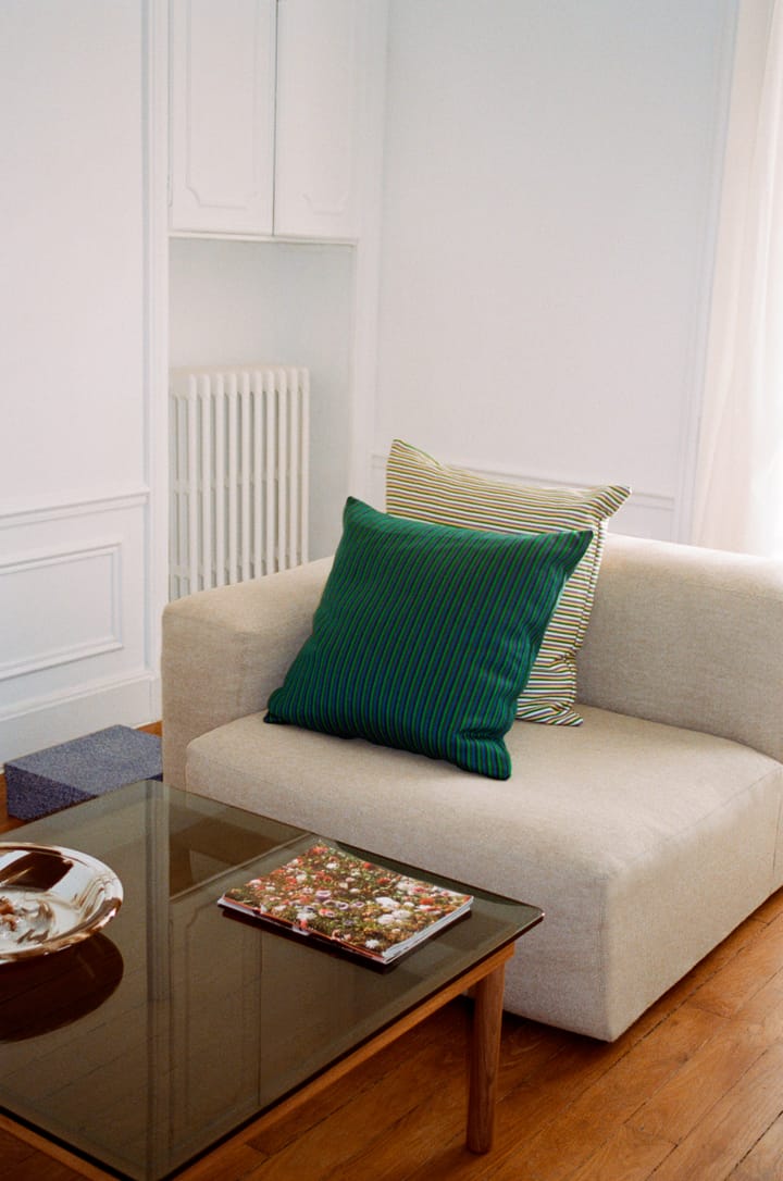 Ribbon pude 60x60 cm, Green HAY