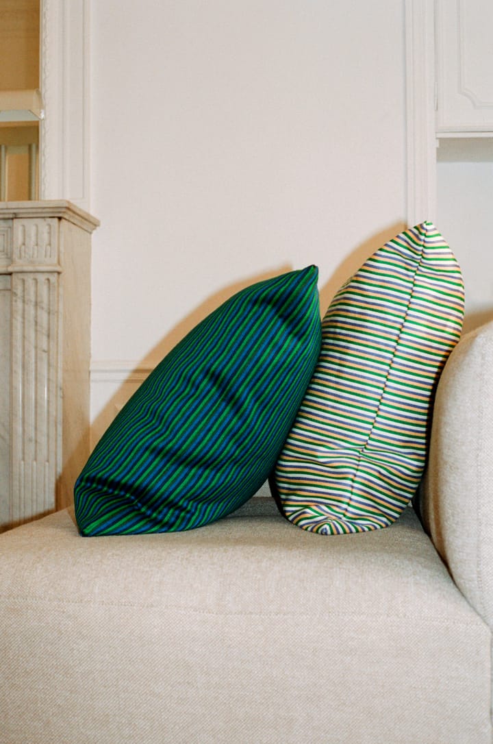 Ribbon pude 60x60 cm, Green HAY