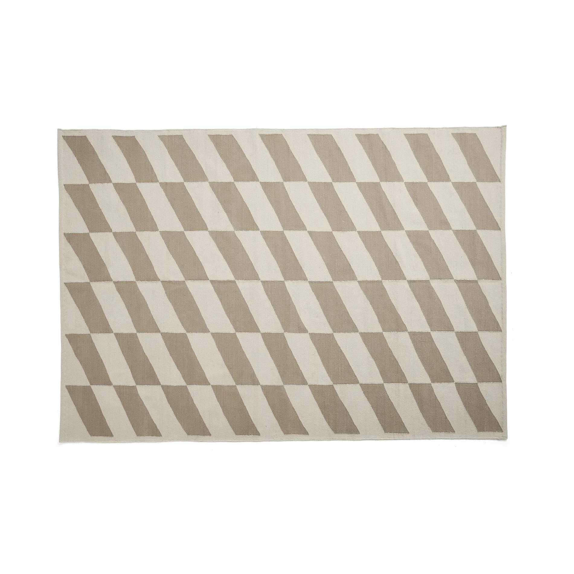 Shift Kelim tæppe 170x240 cm, Beige HAY