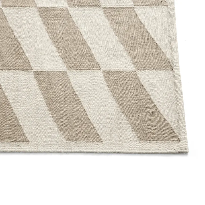 Shift Kelim tæppe 170x240 cm - Beige - HAY