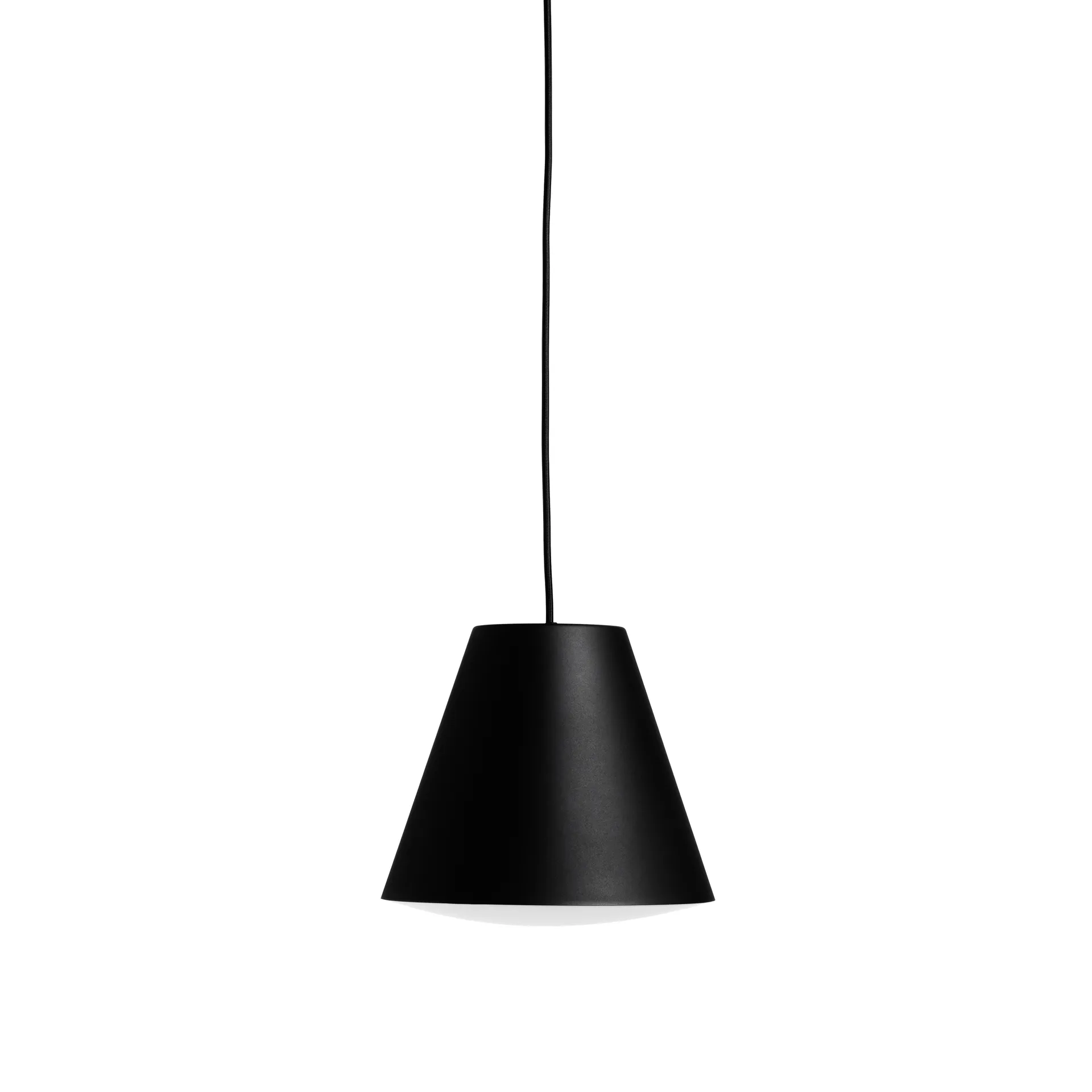 Sinker pendant pendel S Ø23 cm, Soft black HAY