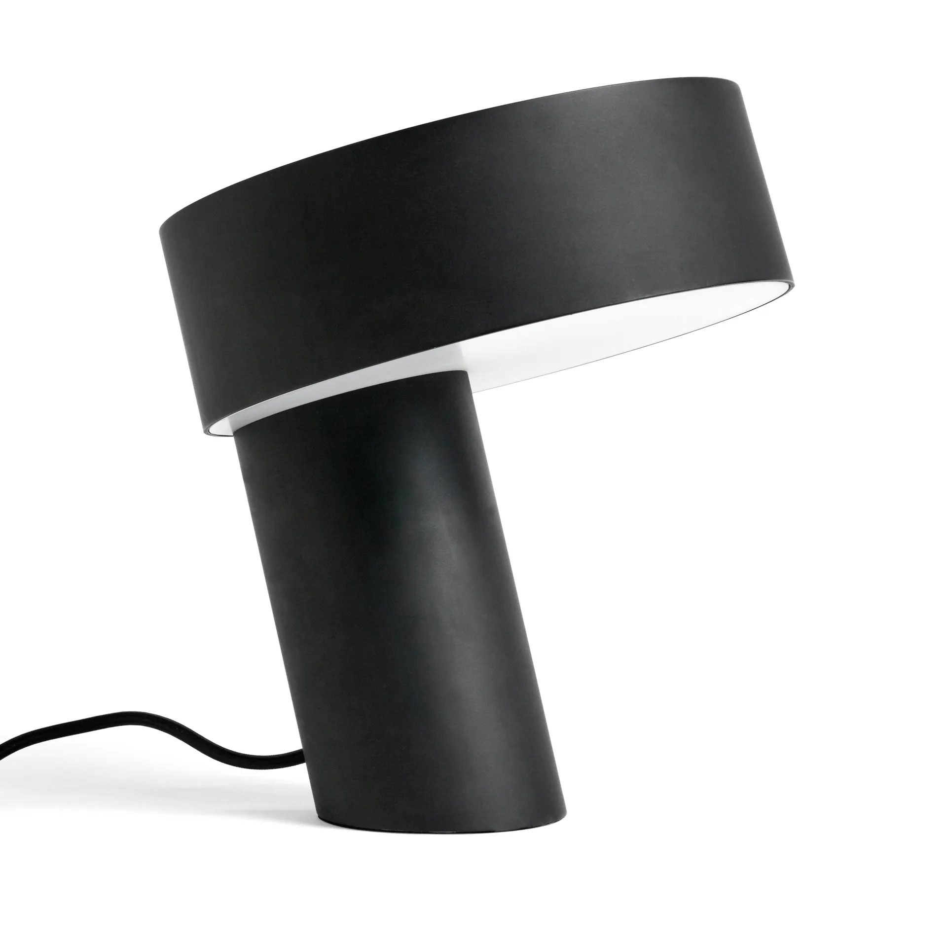 Slant bordlampe, Soft black HAY