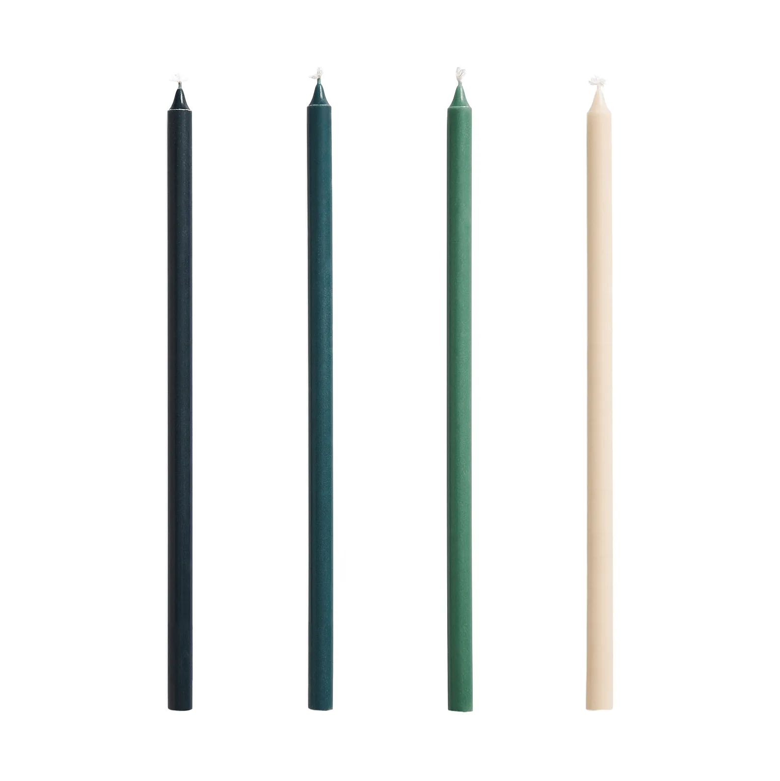 Slim lys 4-pak, Green-dark green HAY