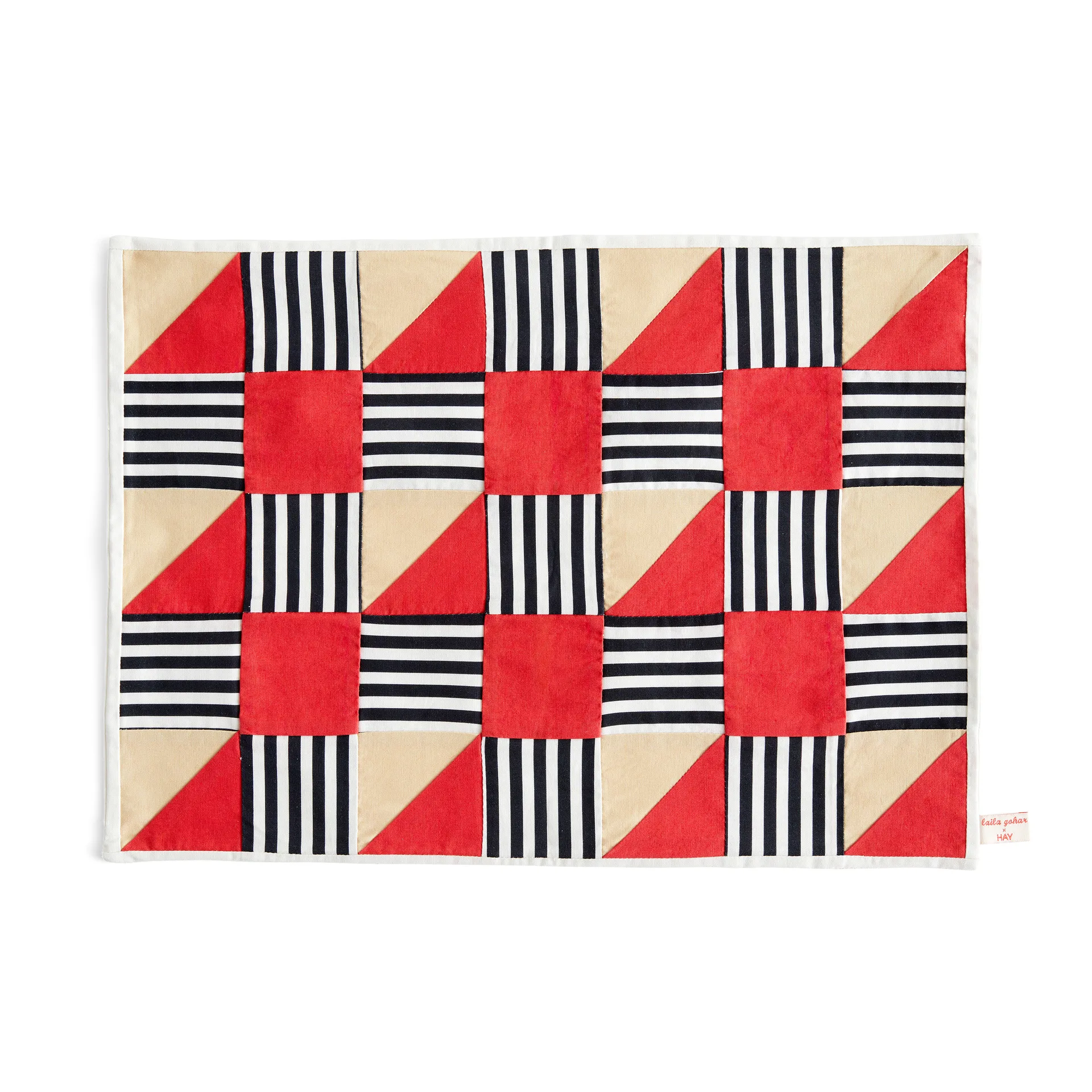 Sobremesa dækkeserviet 31x45 cm, Stripe red HAY