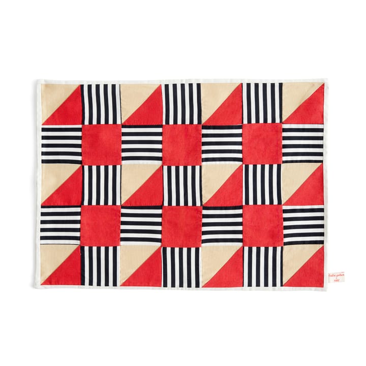 Sobremesa dækkeserviet 31x45 cm - Stripe red - HAY