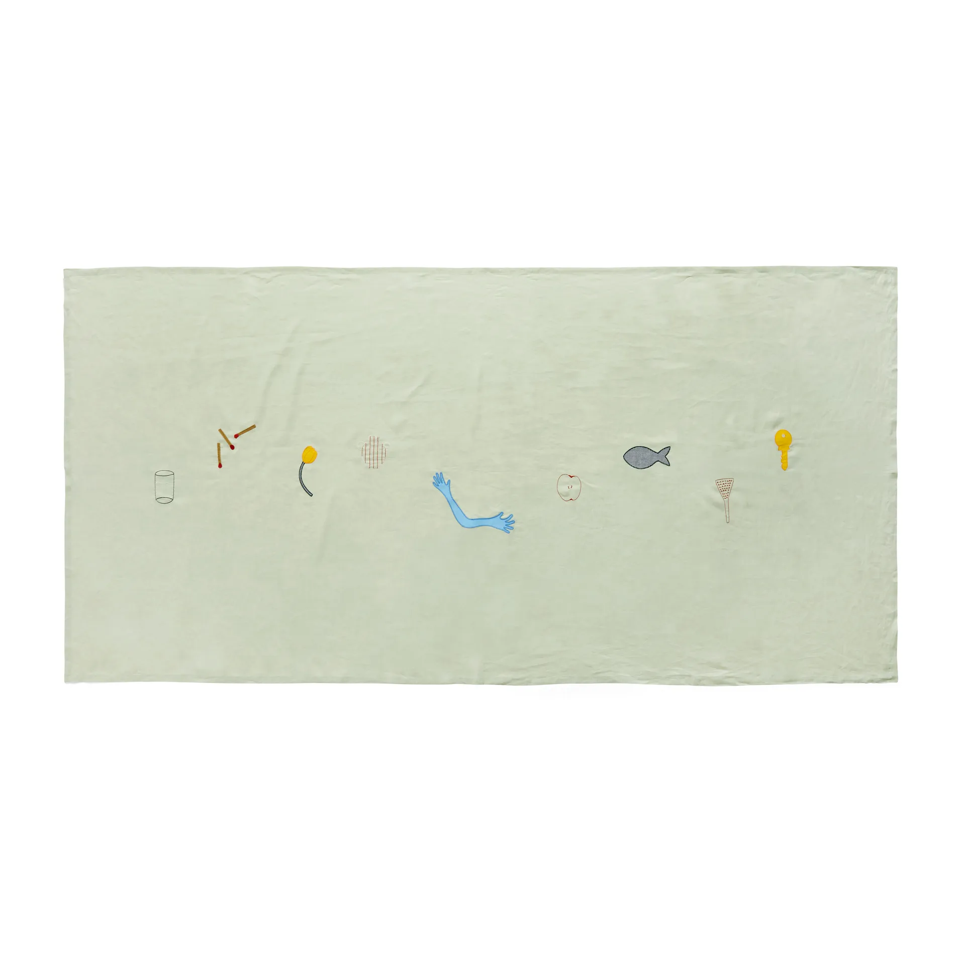 Sobremesa dug 140x300 cm, Green HAY