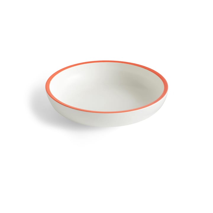 Sobremesa serveringsskål S Ø20 cm - White/Red - HAY