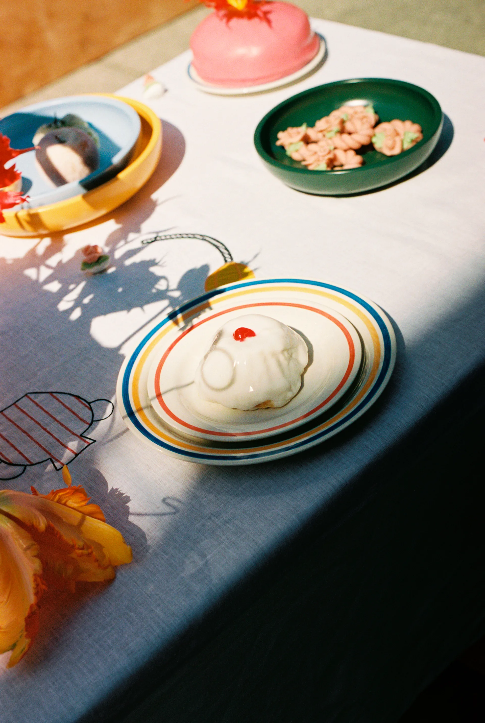 Sobremesa tallerken Ø18,5 cm 2-pak, Red HAY