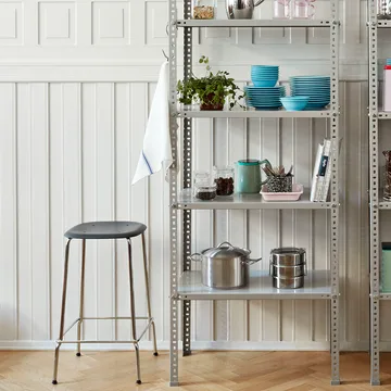 Soft Edge 30 Low barstol - Sort eg-sort stålstel - HAY