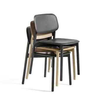 Soft Edge 60 stol - Dusty green-egestel - HAY