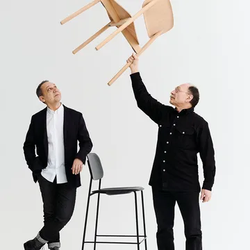 Soft Edge 60 stol - Hunter-hunter ekstel - HAY