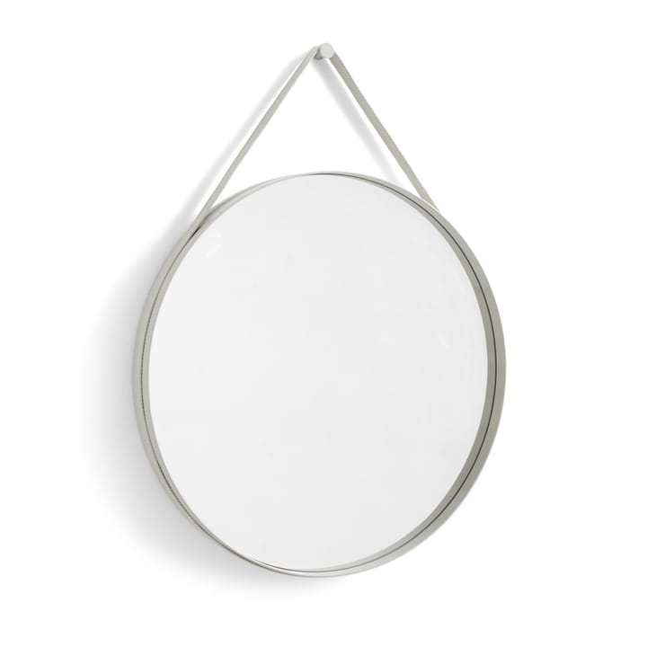 Strap Mirror spejl Ø70 cm - Light grey - HAY
