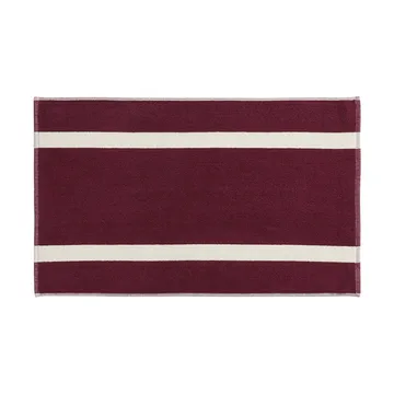 Stripe bademåtte - Burgundy, 50x80 cm - HAY