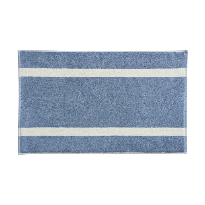 Stripe bademåtte - Dusty blue, 50x80 cm - HAY