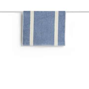 Stripe bademåtte - Dusty blue, 50x80 cm - HAY