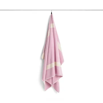 Stripe håndklæde - Cool pink, 100x150 cm - HAY