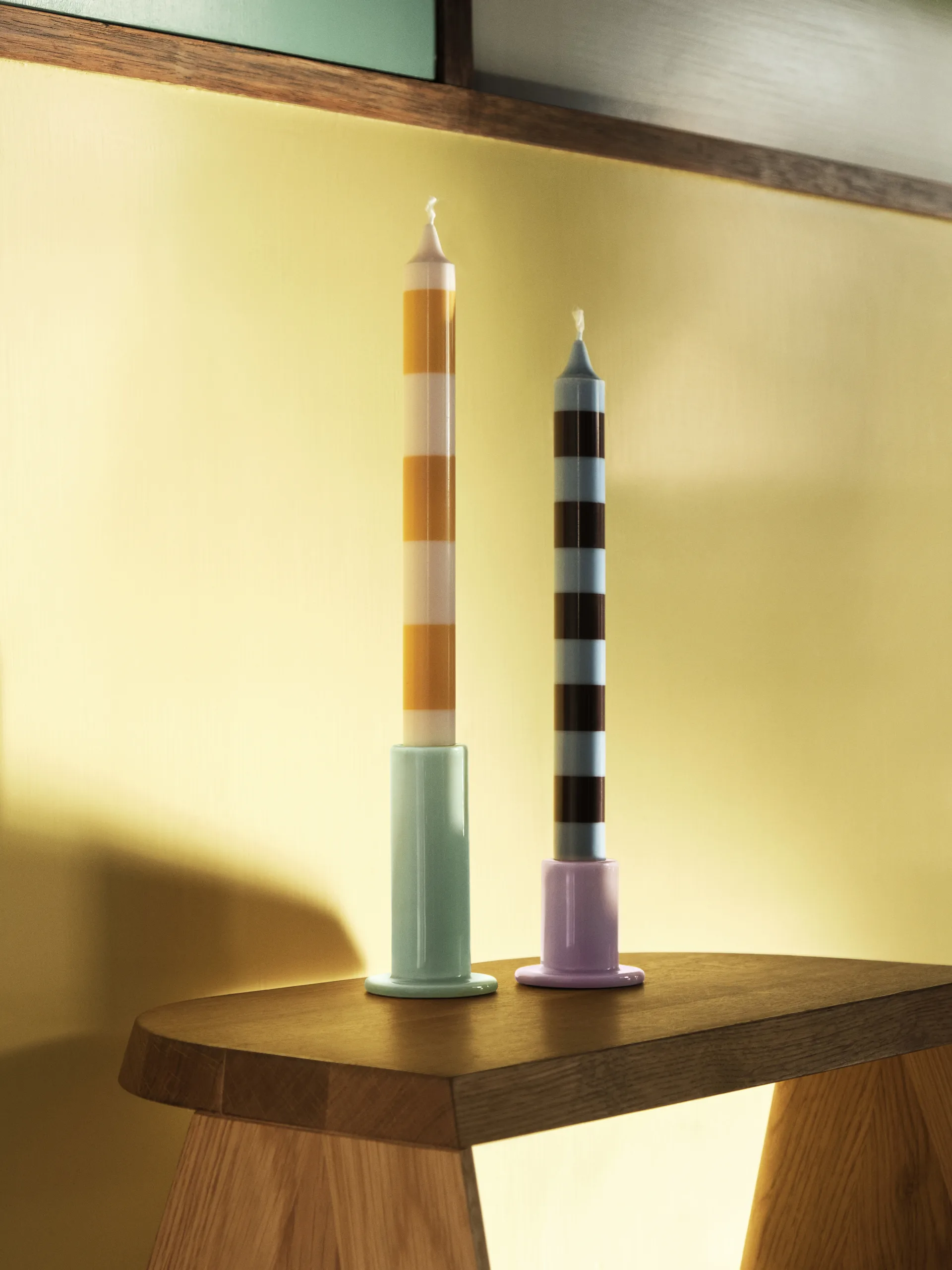 Stripe lys 4-pak, Bright HAY