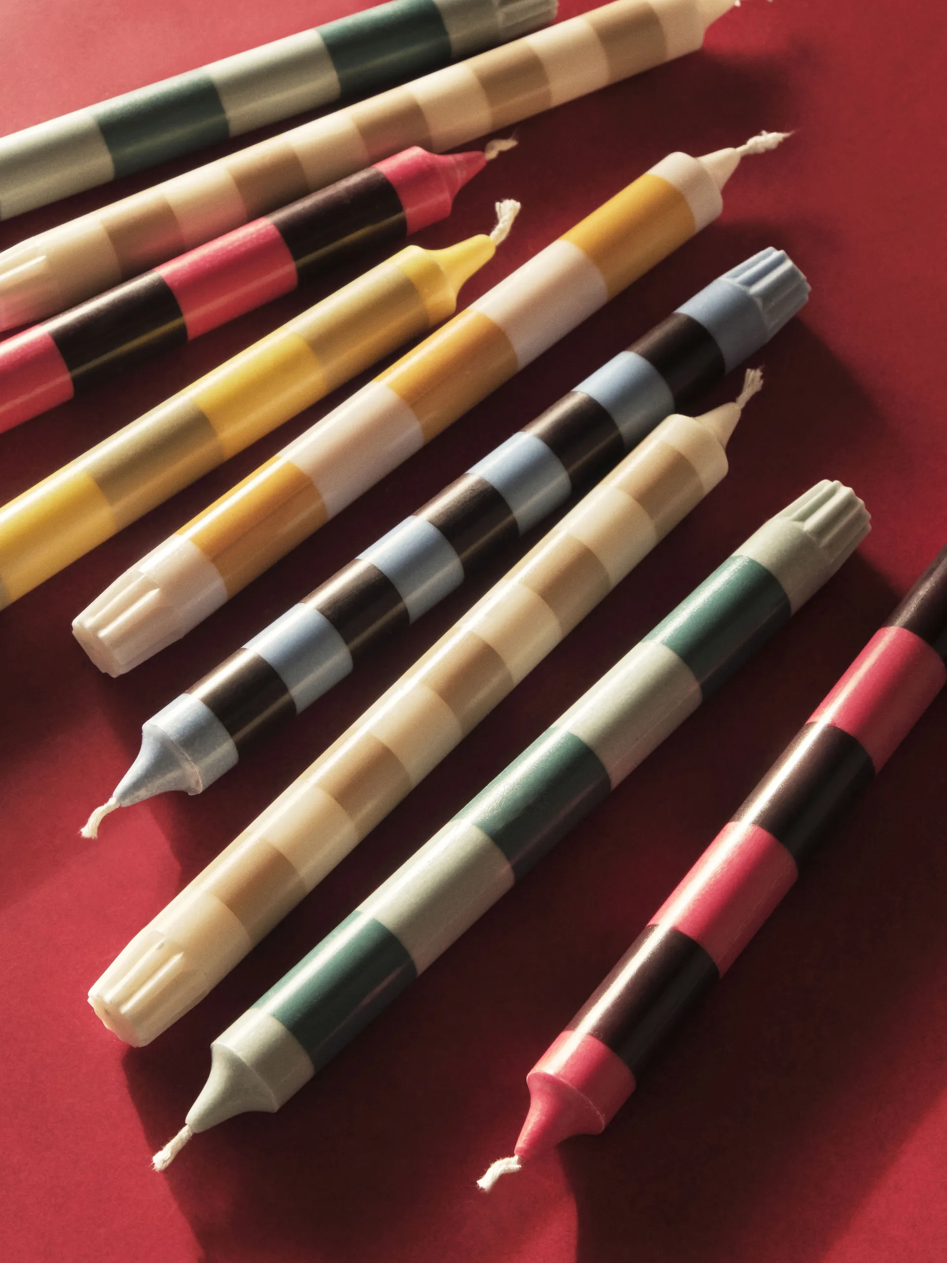 Stripe lys 4-pak, Douce HAY