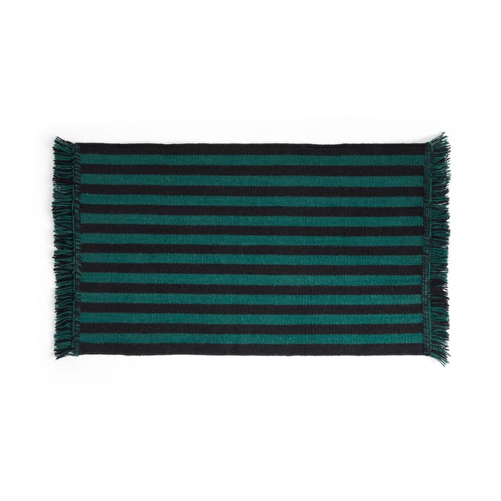 Stripes and Stripes dørmåtte 52x95 cm - Green - HAY