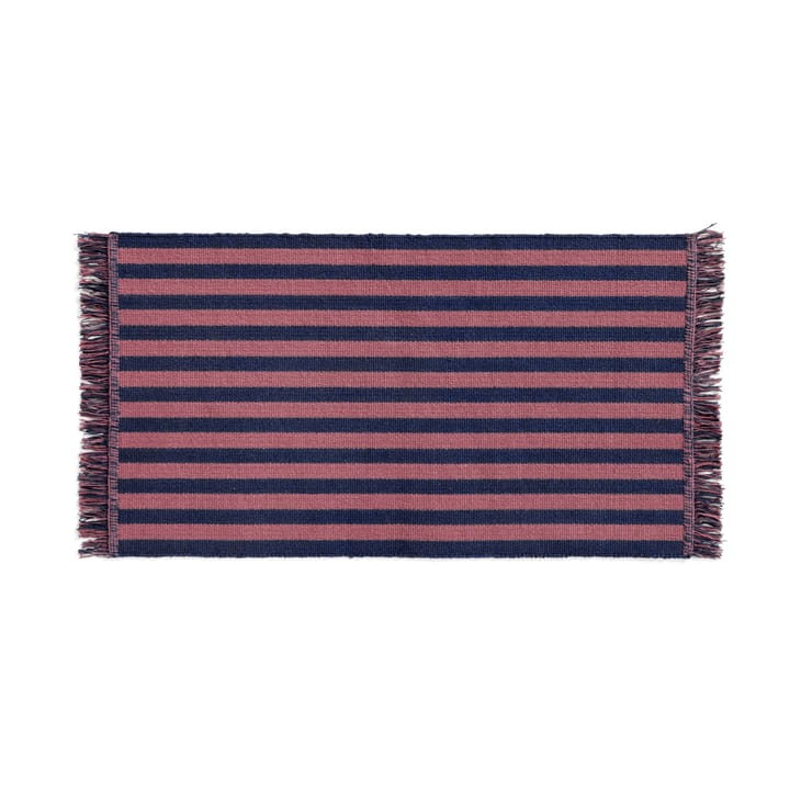 Stripes and Stripes dørmåtte 52x95 cm - Navy cacao - HAY