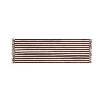 Stripes and Stripes tæppe 60x200 cm - Cream - HAY