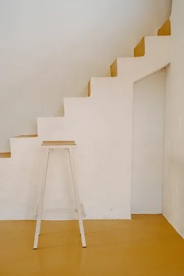 Taburete 8 high barstol 75 cm - Eggshell - HAY