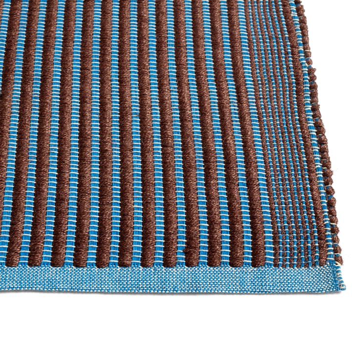 Tapis tæppe 140x200 cm - Chestnut/Blue - HAY