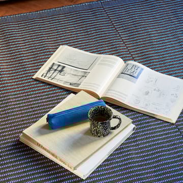 Tapis tæppe 140x200 cm - Chestnut/Blue - HAY