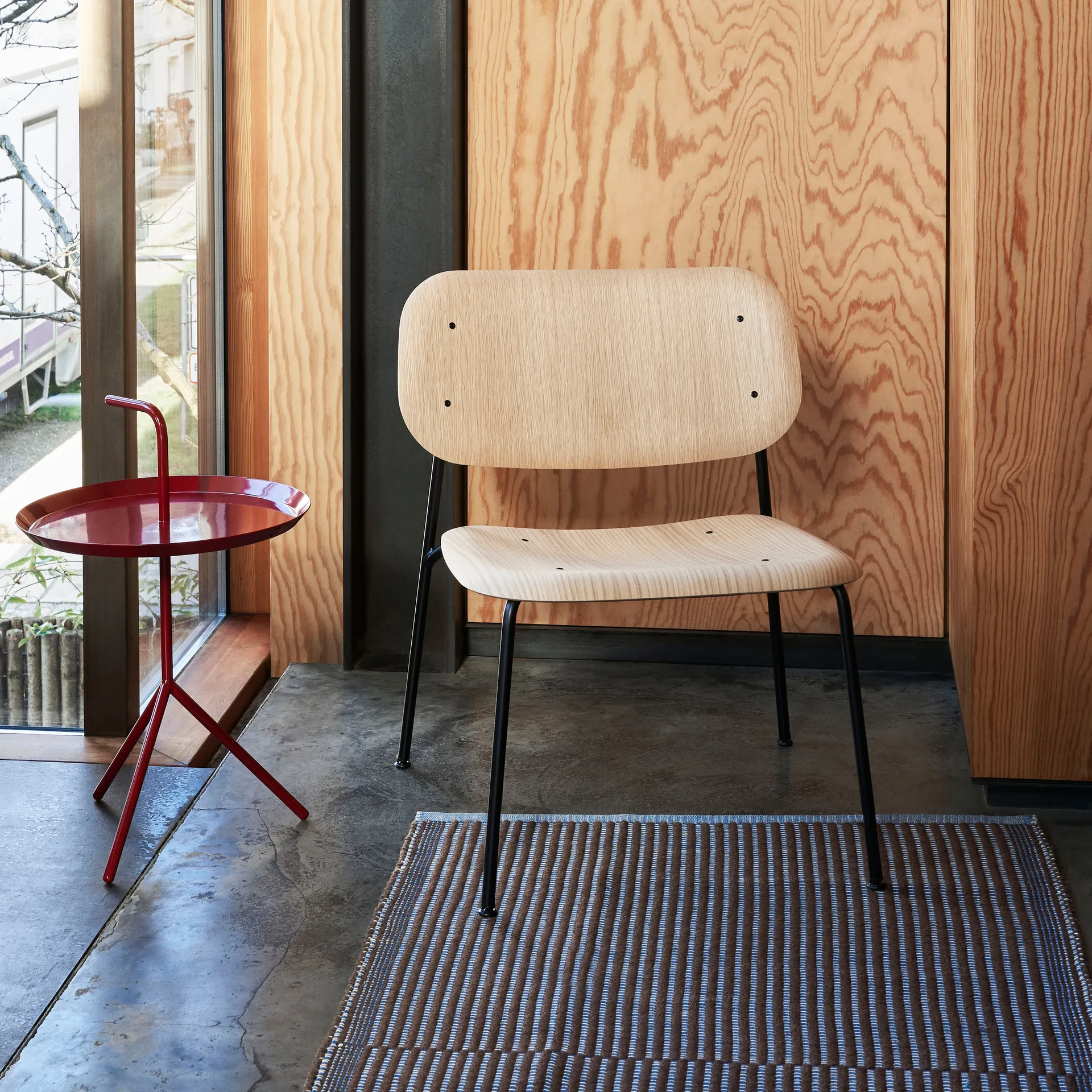 Tapis tæppe 80x200 cm, Chestnut/Blue HAY