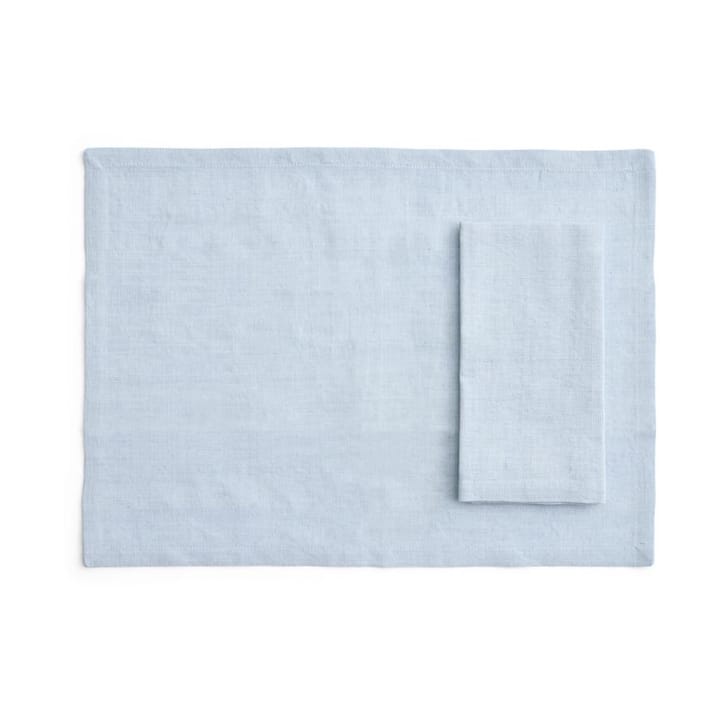 Tavolo dækkeserviet/serviet 4-pak - Soft blue - HAY