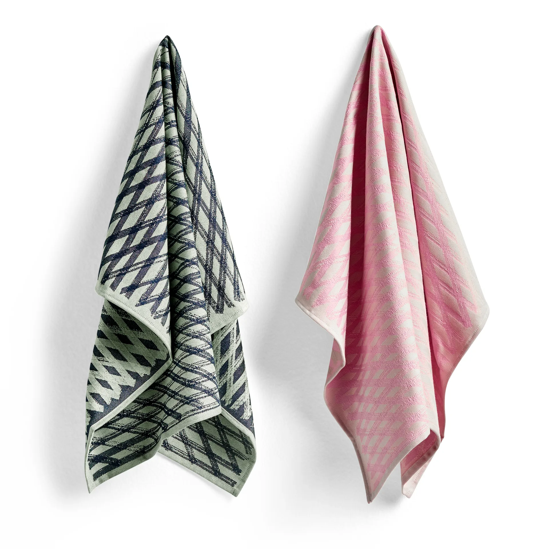 Tea Towel Marker diamond viskestykke 2-pak, No 4 HAY