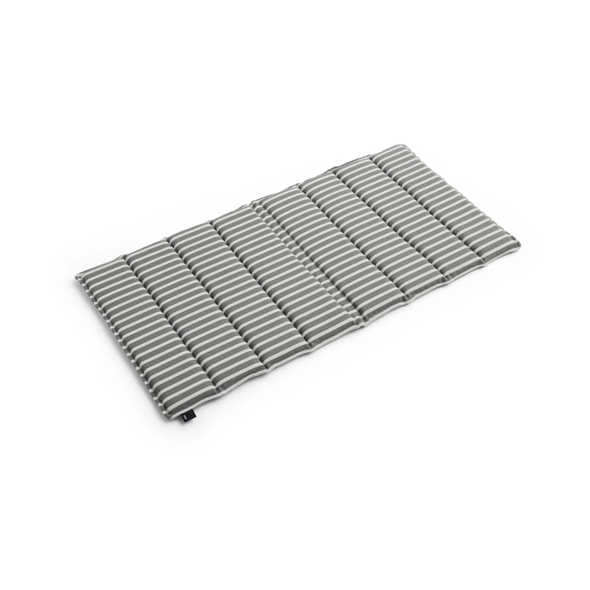 Terrazza Folding siddepude, Grey bold stripe, 82x40 cm HAY