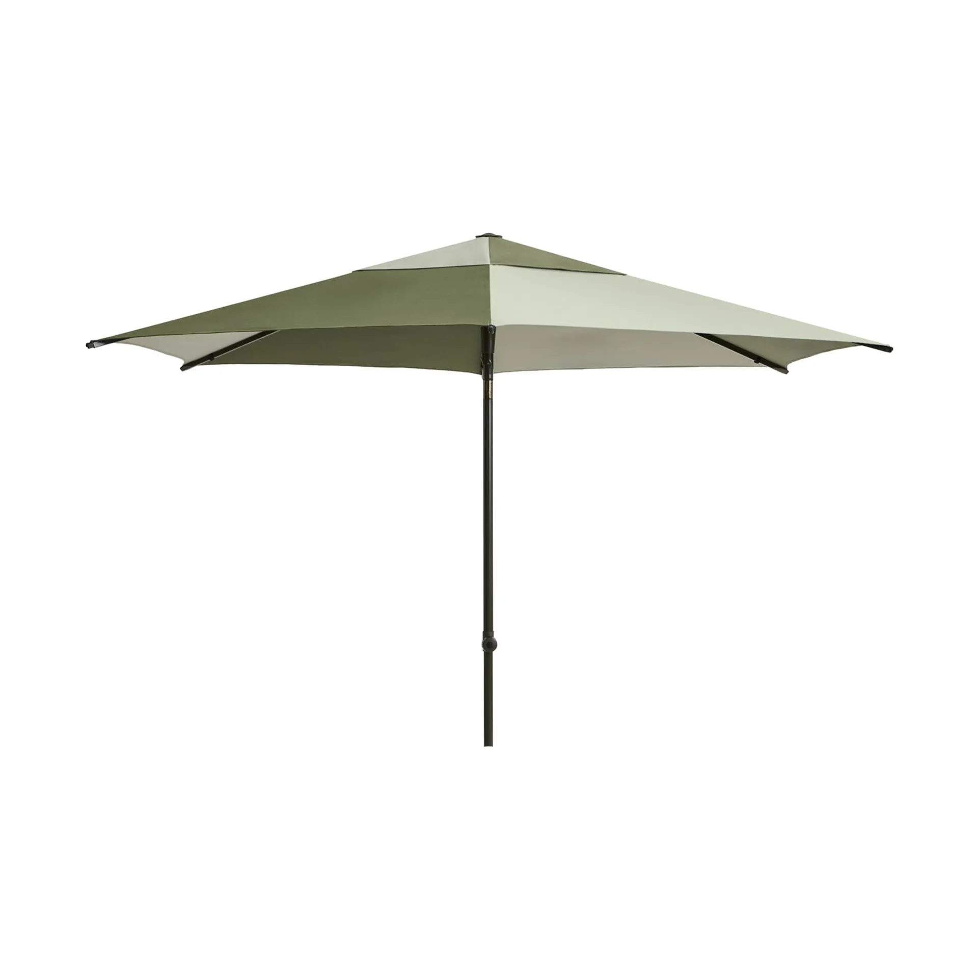 Terrazza Hexagon parasol, Green-dark green HAY