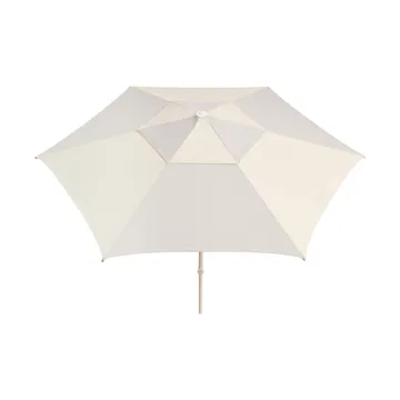 Terrazza Hexagon parasol - Off-white grey - HAY