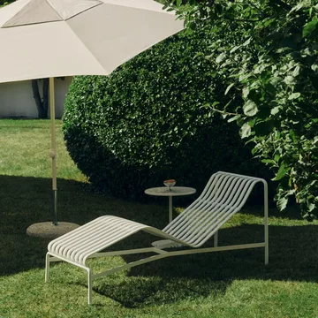 Terrazza Hexagon parasol - Off-white grey - HAY