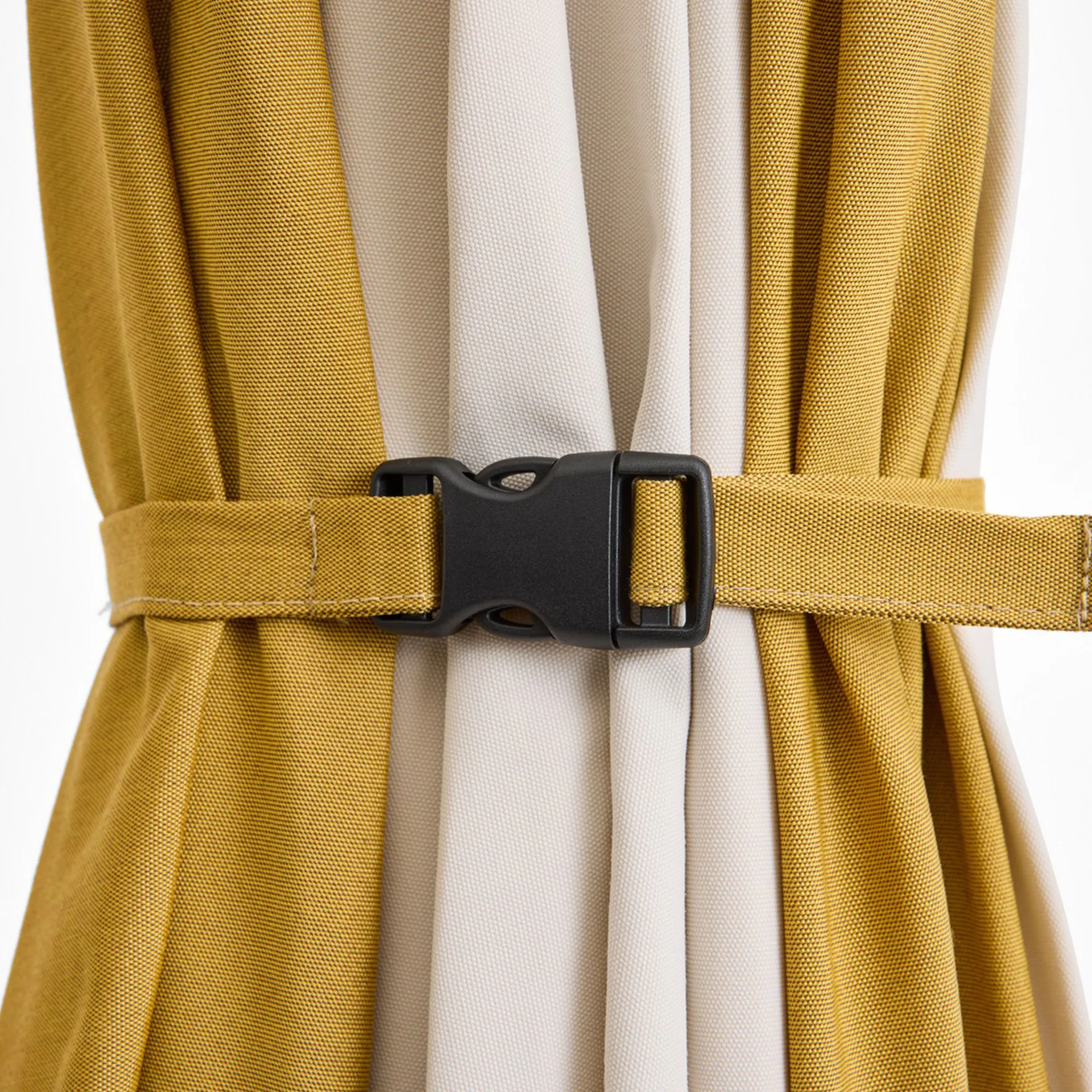 Terrazza Hexagon parasol, Off white-ochre HAY