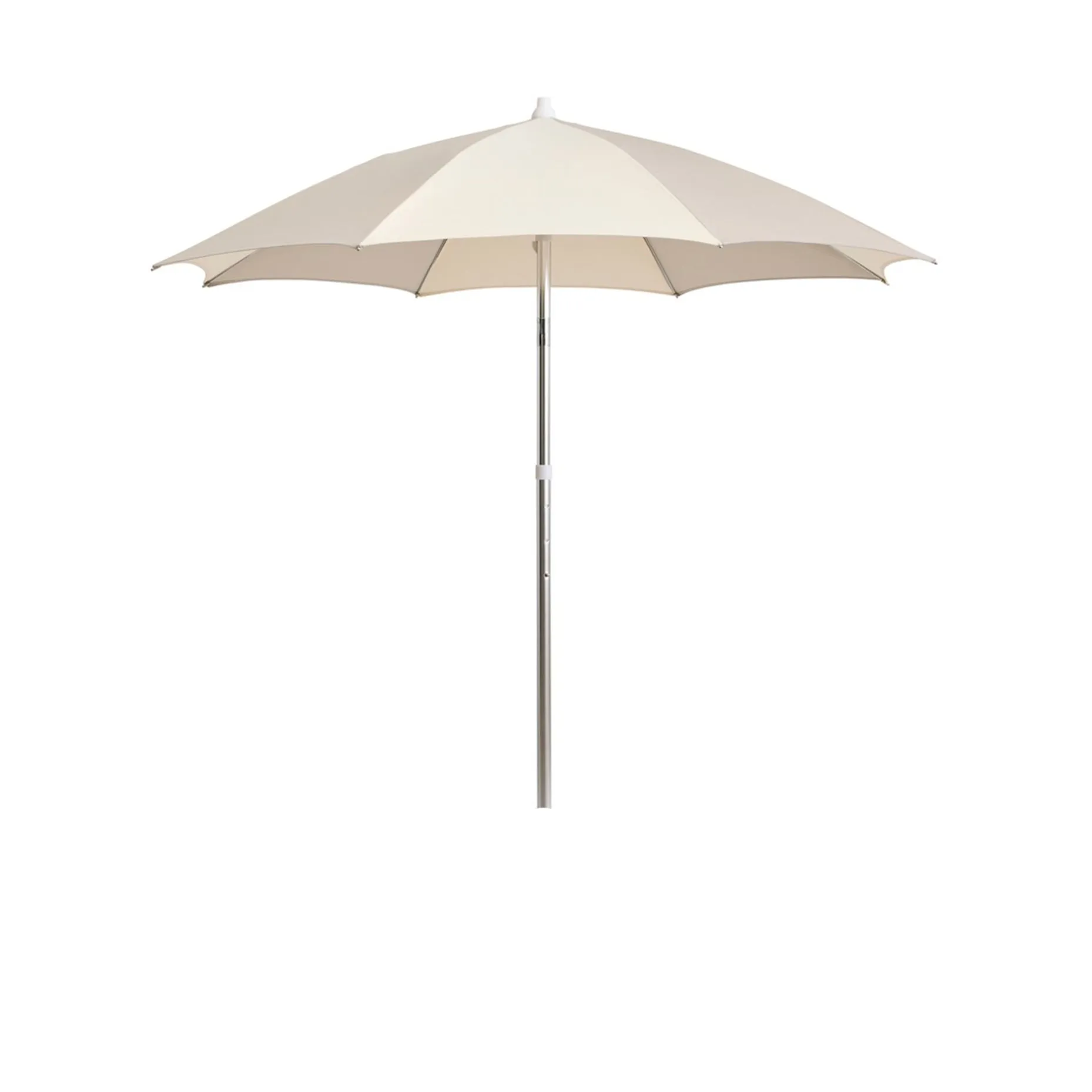 Terrazza Octagon parasol, Off-white grey HAY