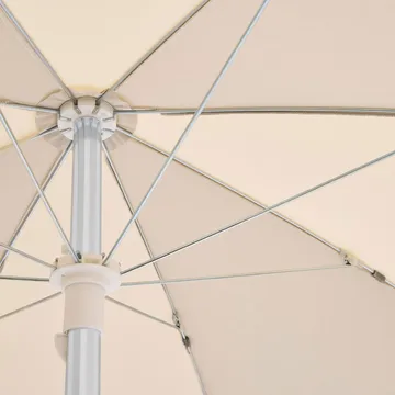 Terrazza Octagon parasol - Off-white grey - HAY