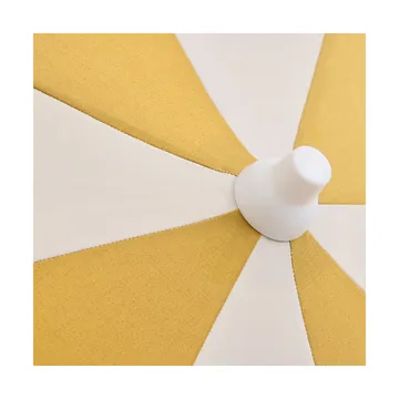 Terrazza Octagon parasol - Off white-ochre - HAY