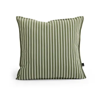 Terrazza pude - Olive bold stripe, 50x50 cm - HAY