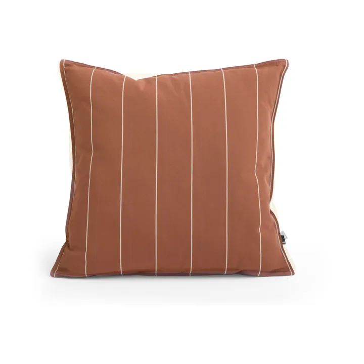 Terrazza pude - Terracotta narrow stripe, 60x60 cm - HAY