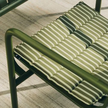 Terrazza siddepude - Olive bold stripe, 40x40 cm - HAY