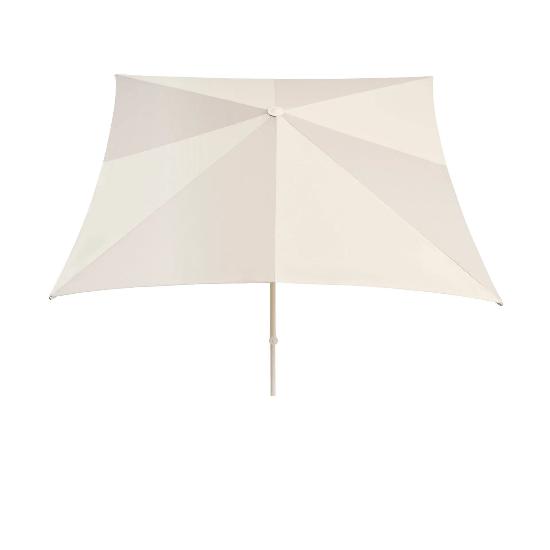 Terrazza Square parasol, Off white-grey HAY