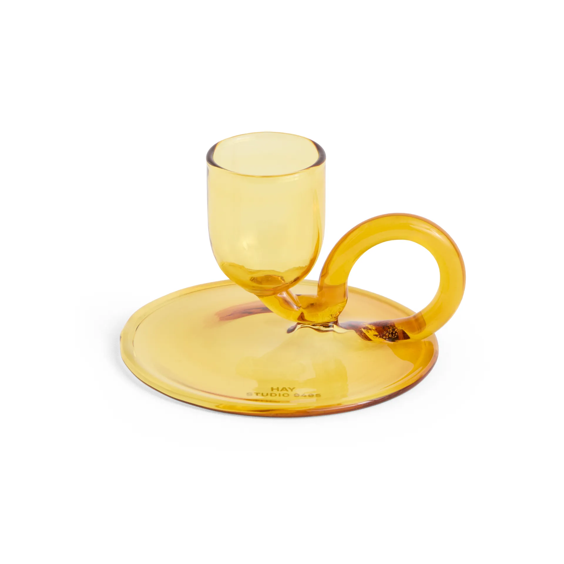 Tiny lysestage curved, Yellow HAY