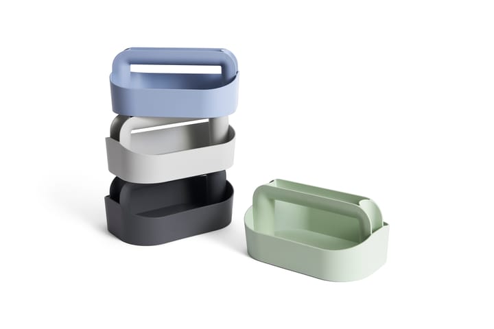 Tool Box recycled opbevaringsboks 21x30 cm, Grey HAY
