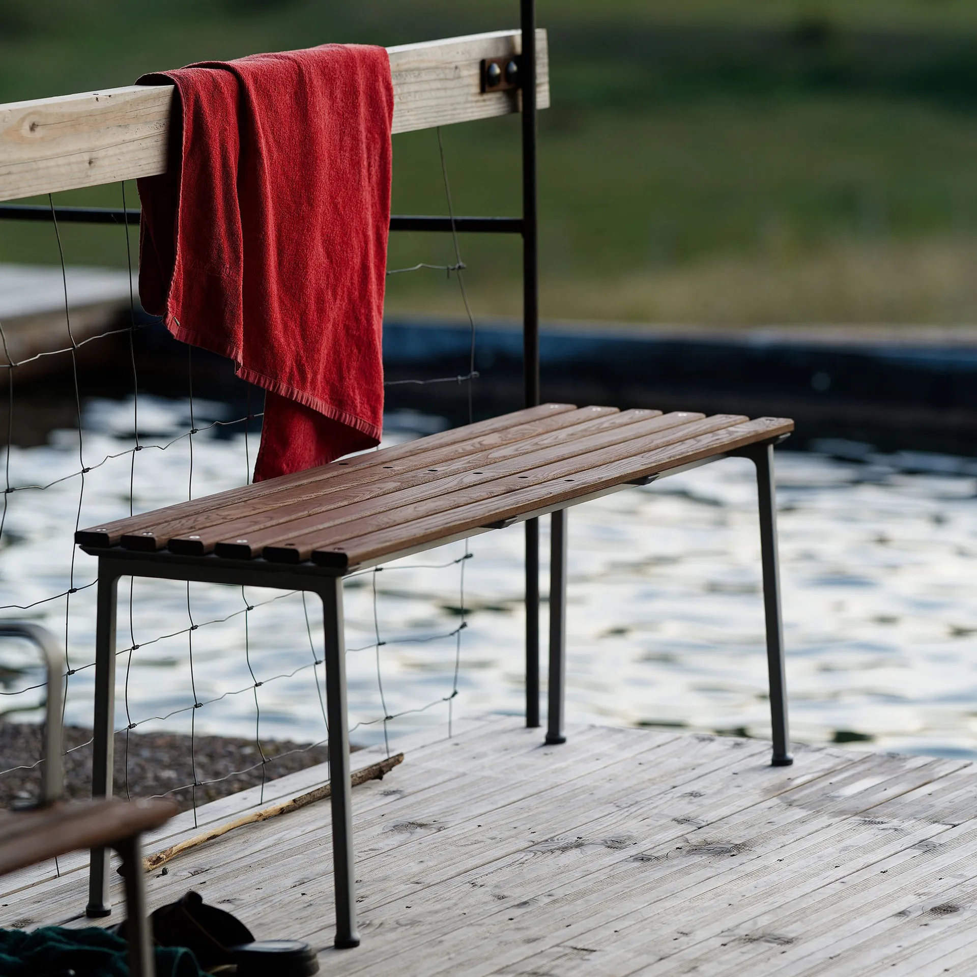 Traverse Bench 114 bænk, Oiled ash HAY